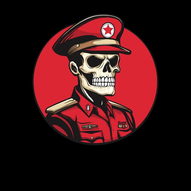 Skeleton Commander – Dark Military Aesthetic