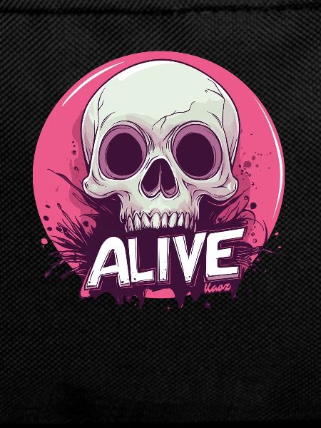 Skeleton "Alive" – Ironic Skull
