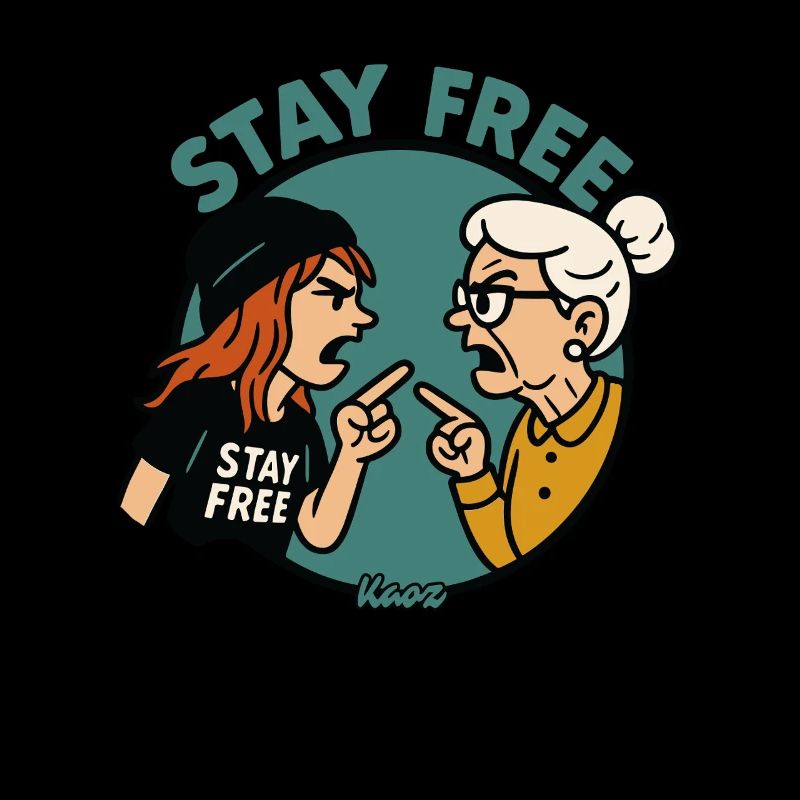 Restez libre : des générations en conflit