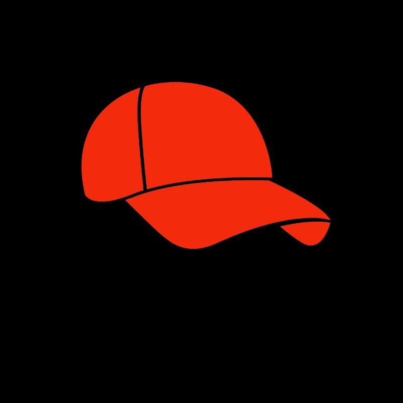 Red cap Cappie cape cap