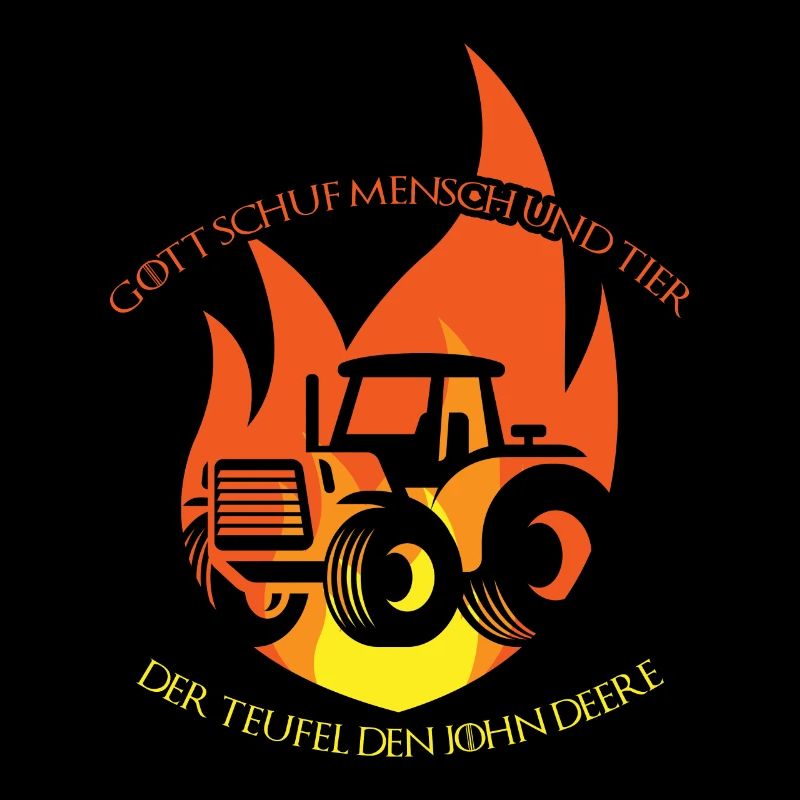 Traktor Johnny Landwirt Geschenk
