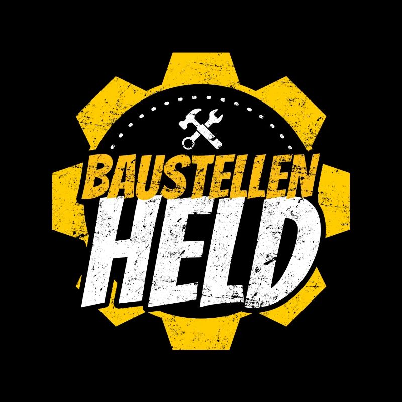Baustellen Held Lustiges Geschenk