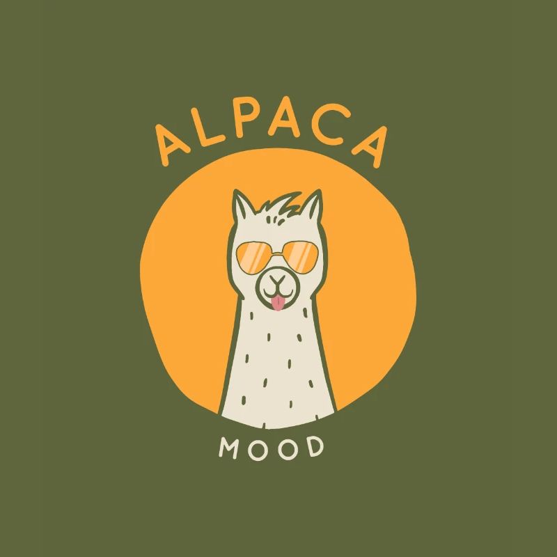Alpaca llama mood