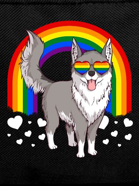 LGBT Wolf Gay Pride Rainbow