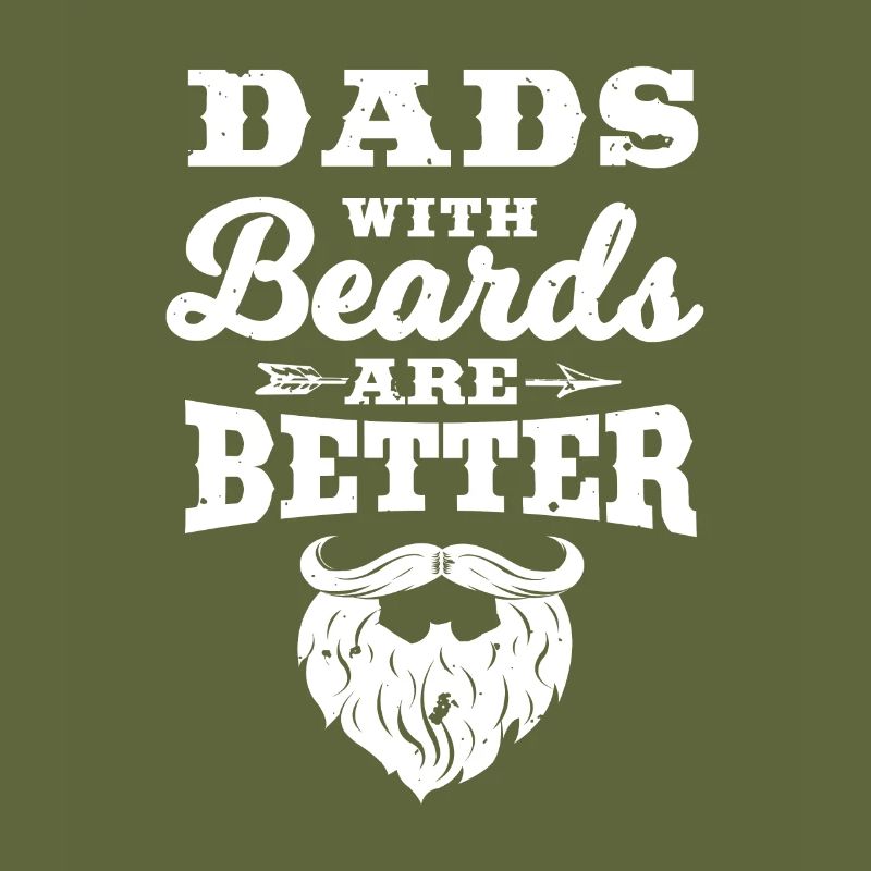 Dad with beards