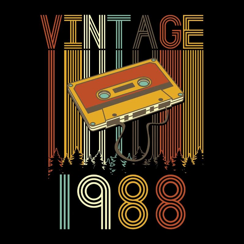 Millésime 1988 rétro