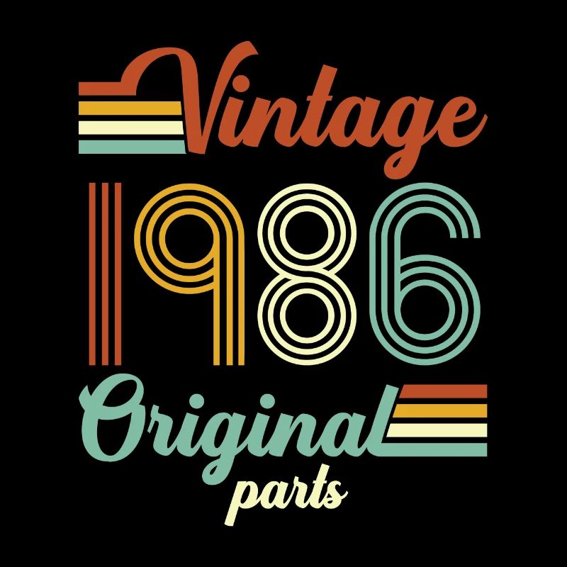 Vintage 1986 original