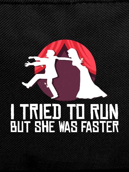Wedding tried running