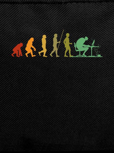 Computer Evolution Computerfreak Programmierer
