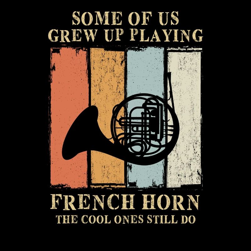 French Horn Grew Up Playing