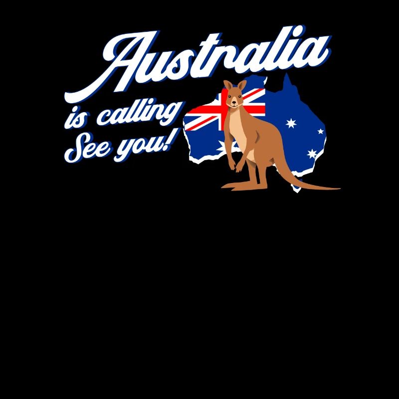 Australia is calling Australien Känguru Geschenk
