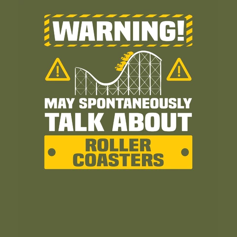Funny Rollercoaster Apparel