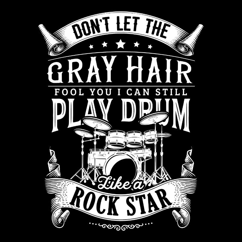 Old Man Drummer Funny