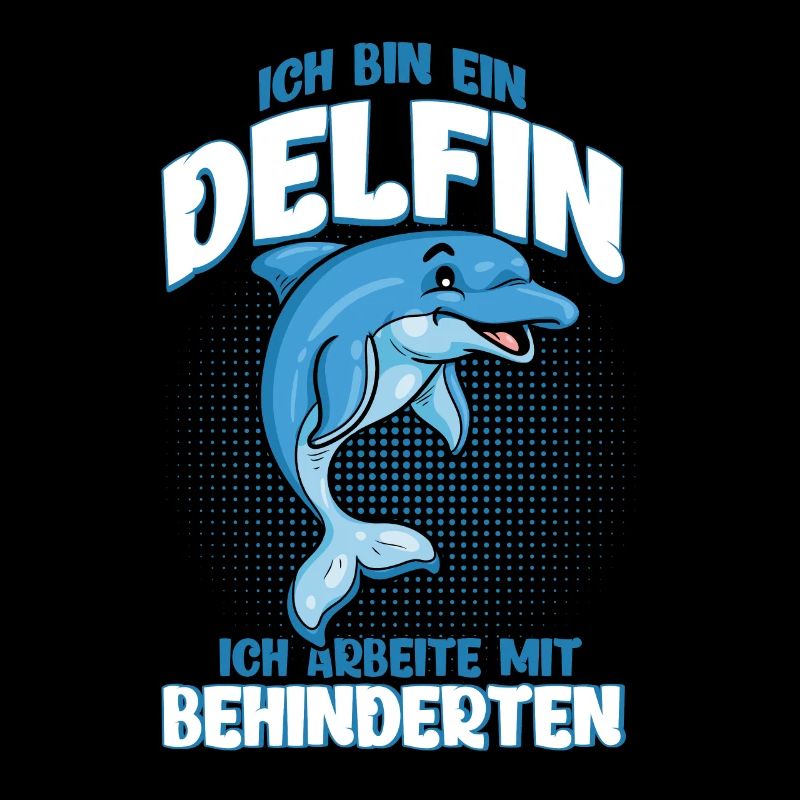 Delfin Behindert Sarkasmus Lustiger Spruch