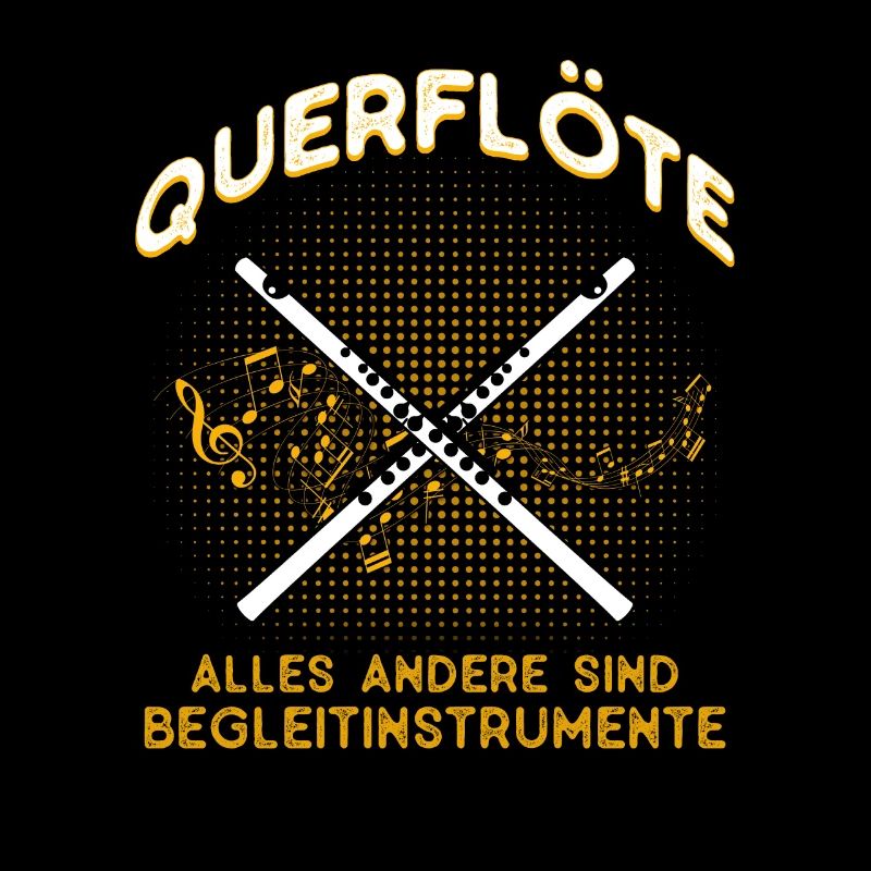 Querflöte Querflötenspieler Geschenk