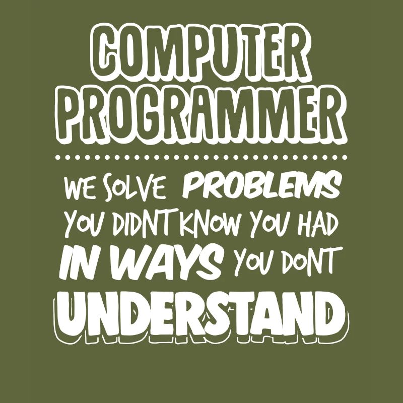 ComputerProgrammierer Geek Pun Bekleidung