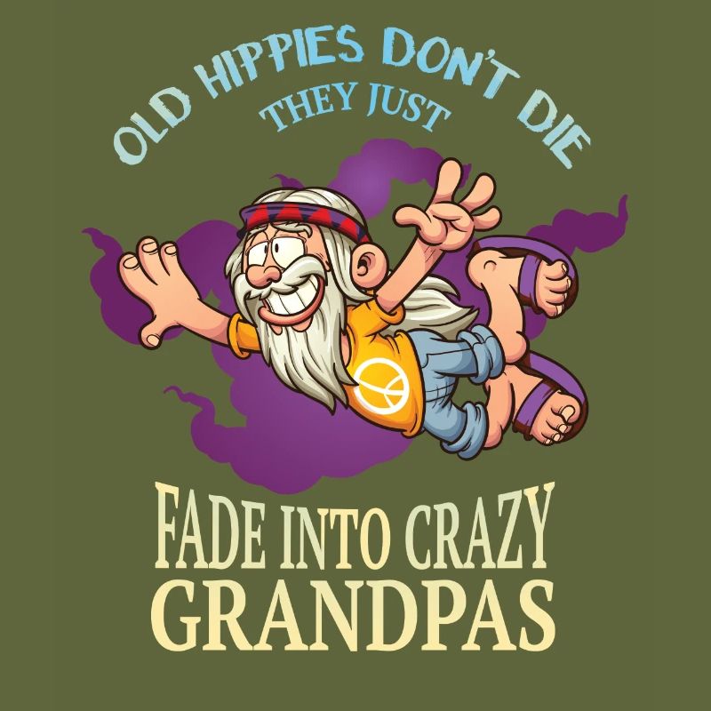 Les vieux hippies Ne meurent pas, Vous deviendront Facile