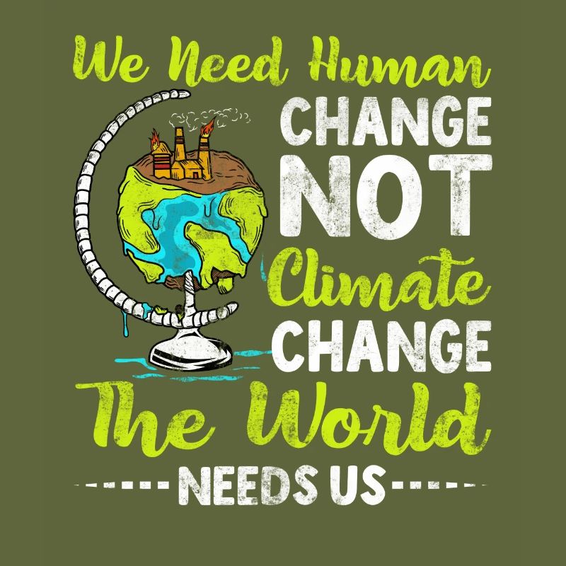 We need human change, not human change