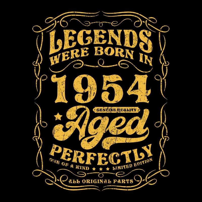 Legends Were Born In 1954