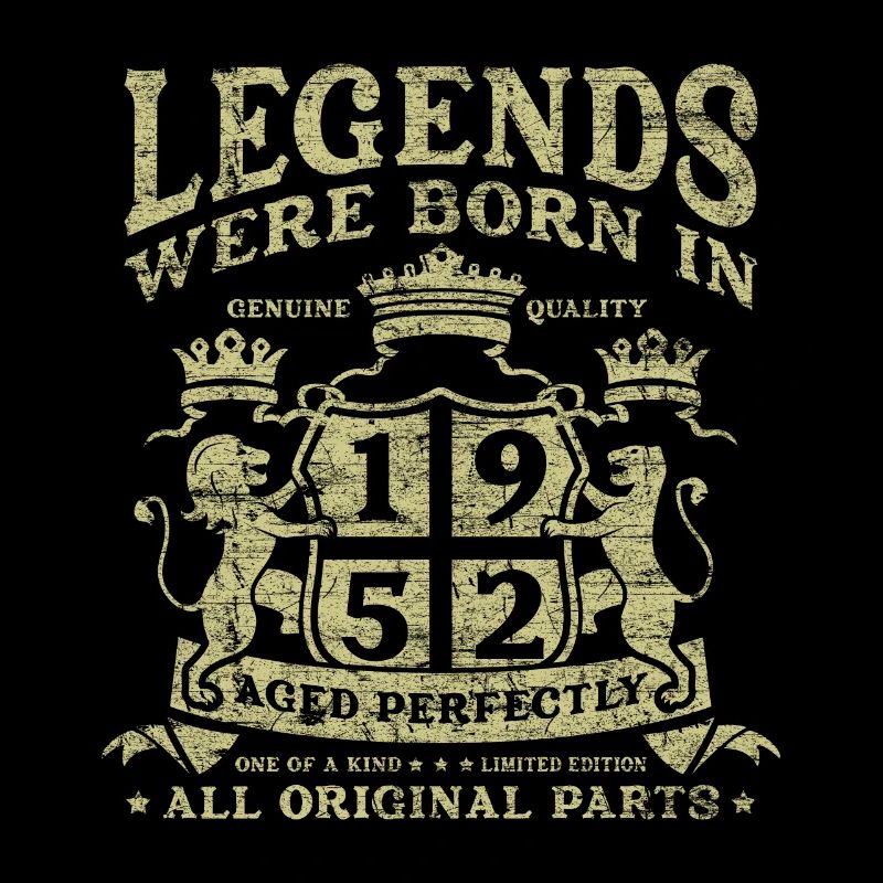 Legends Were Born In 1952