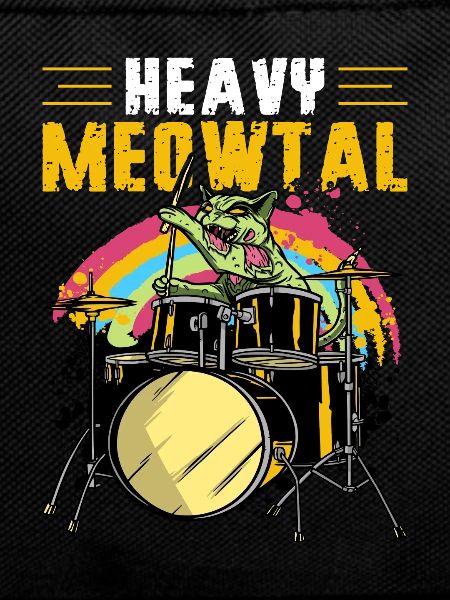 Heavy Meowtal drum drum drum