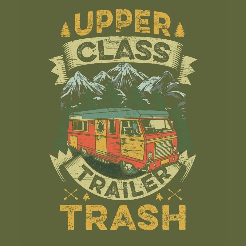 Upper Class Trailer Trash Camping Teas