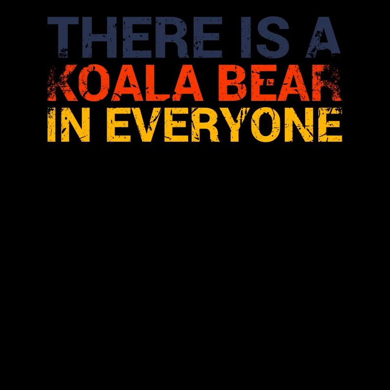 Il y a un ours koala dans chaque conception de koala