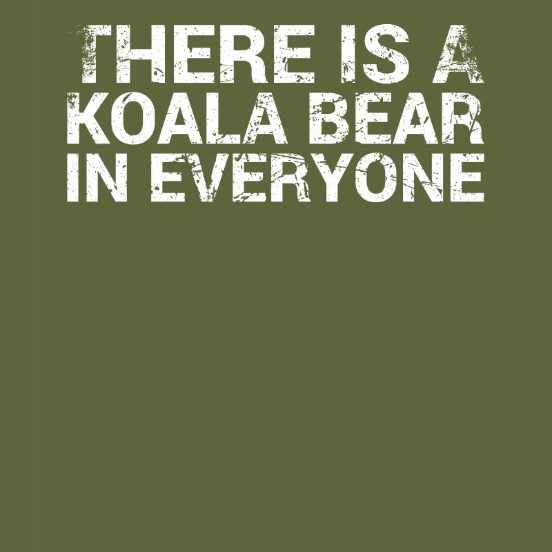 Il y a un ours koala dans chaque conception de koala