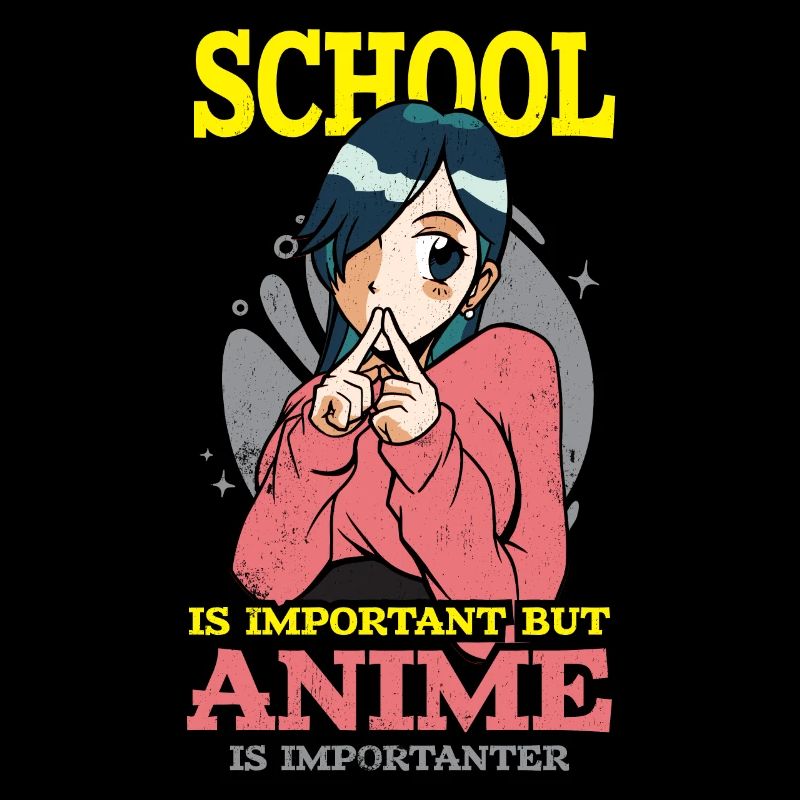 L’école est importante, mais l’anime est plus important pour