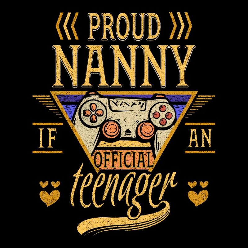 Proud nanny when an official