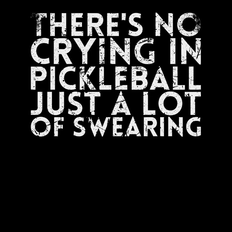 Il n’y a pas de pleurs dans Pickleball pour Pickleball