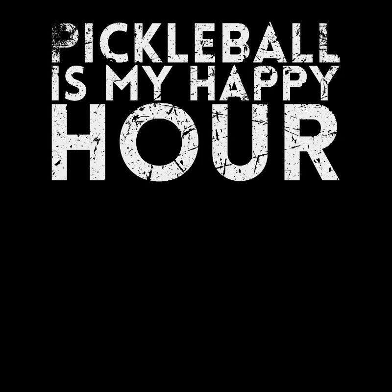 Le pickleball est mon happy hour pour