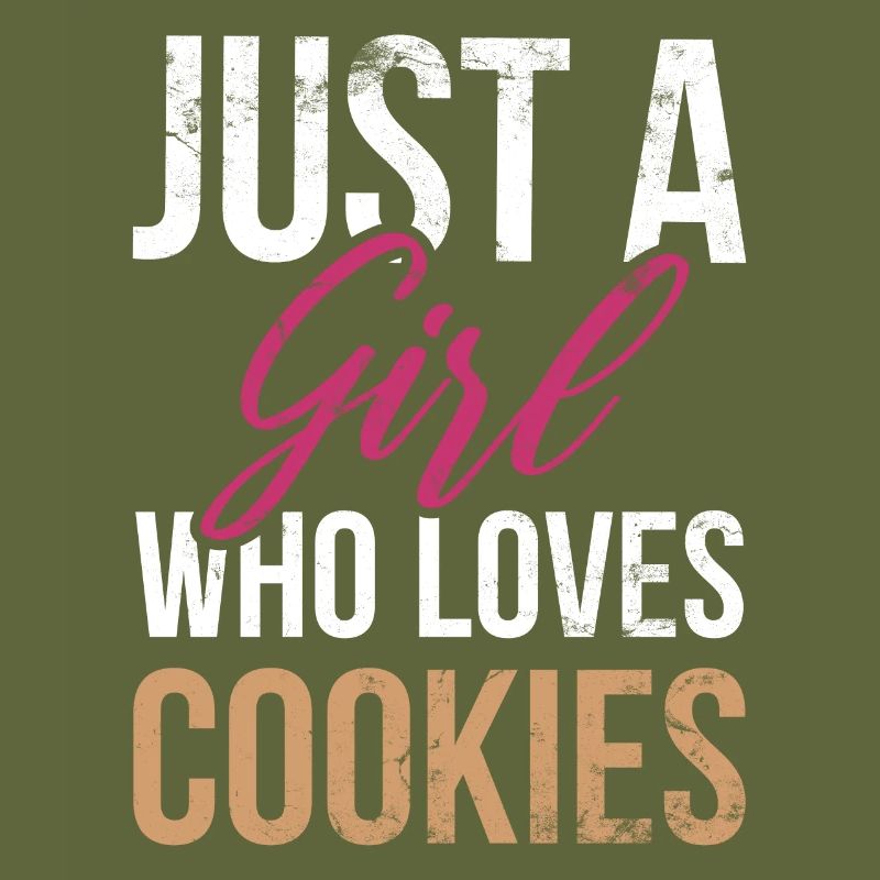 Nur Ein Mädchen, Das Kekse Zum Bäcker Oder Backen