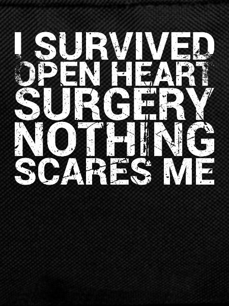 I have open-heart surgery