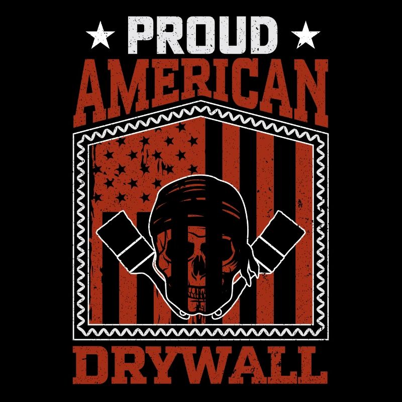 Proud American Drywall Finisher Design