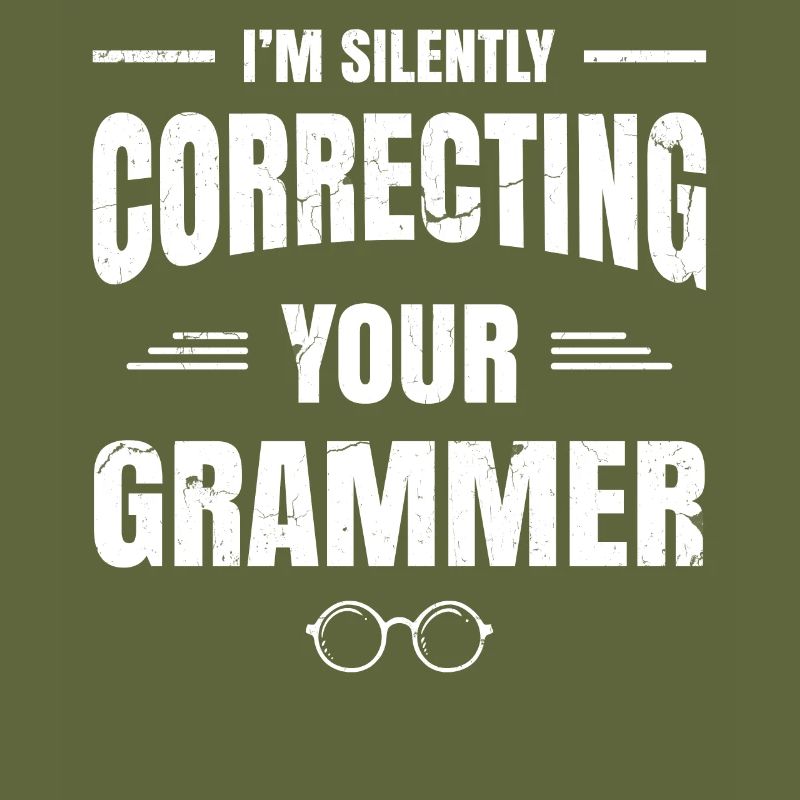 Je corrige tacitement votre conception grammer