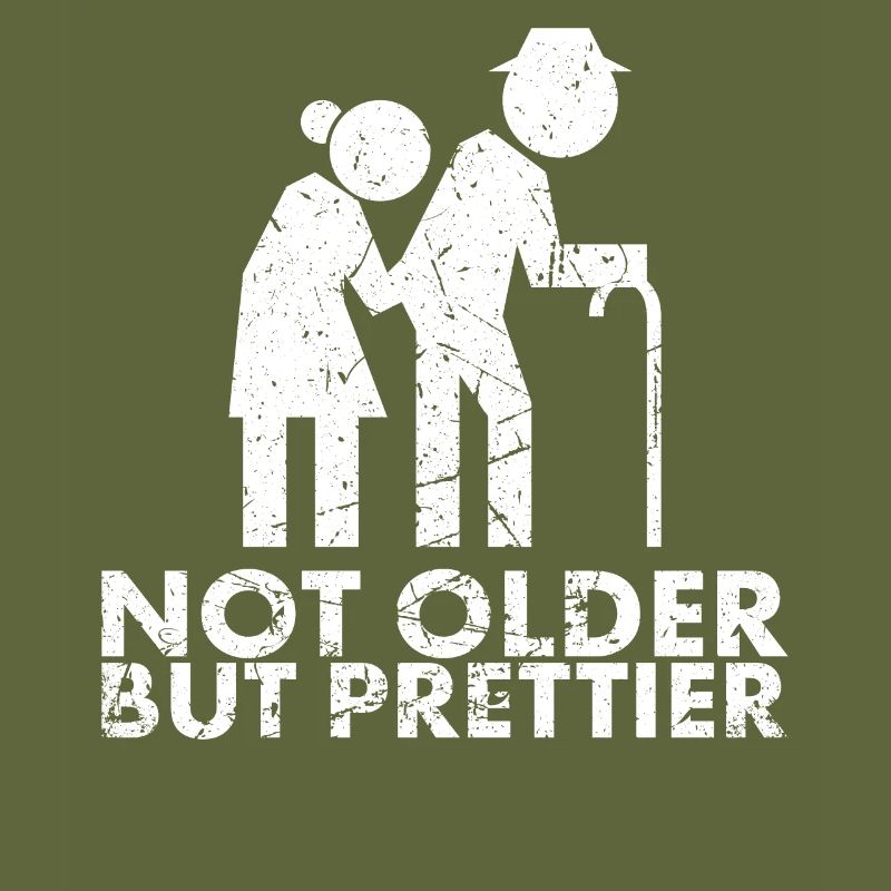Not Older, But Prettier For Old Age