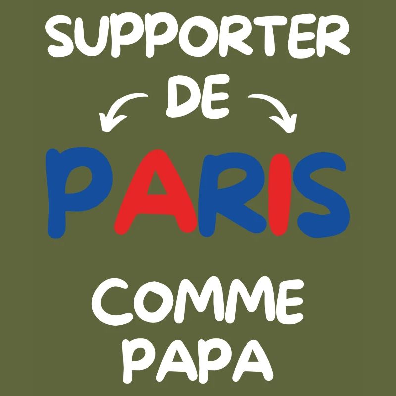 Supporter de Paris comme papa
