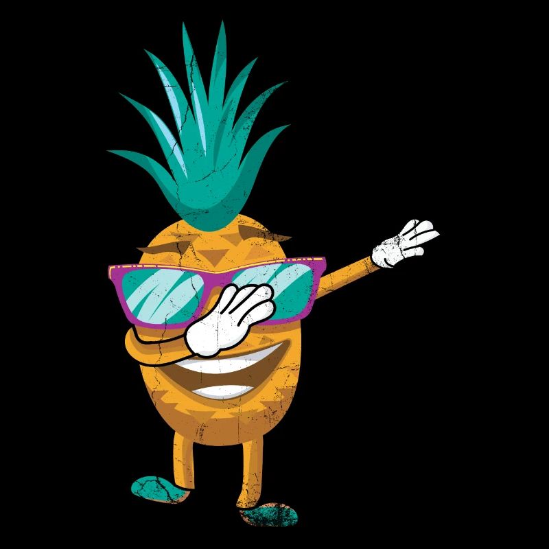 Dabbing Pineapple Sunglasses Design For The