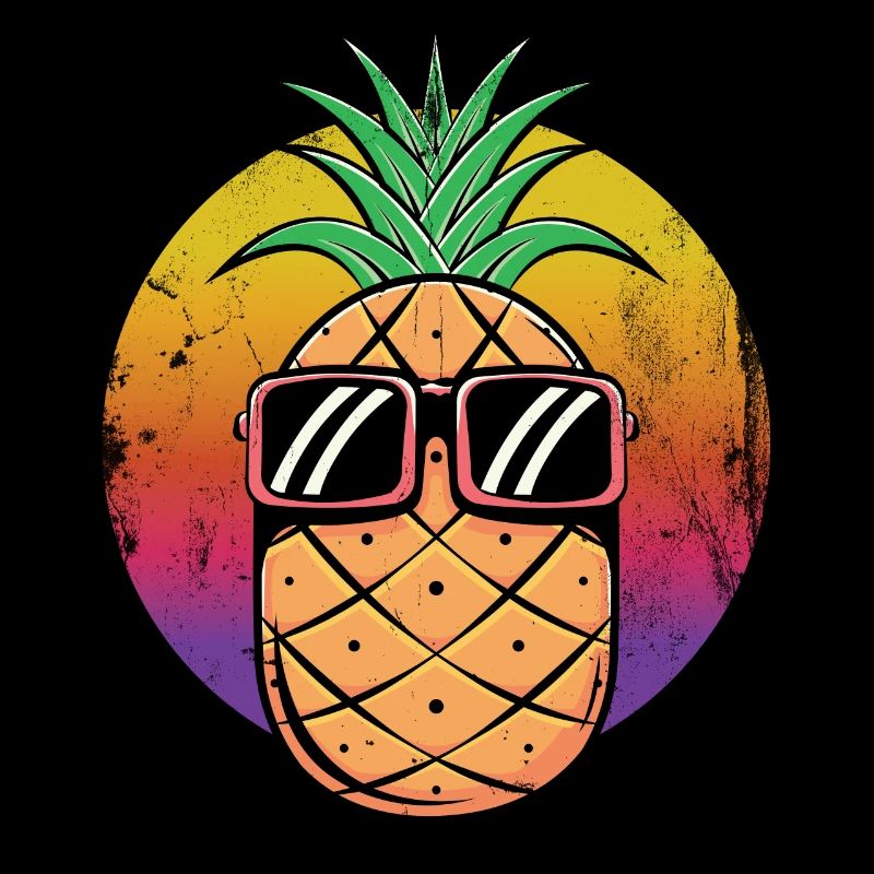 Pineapple Sunglasses Design For Beach Lovers