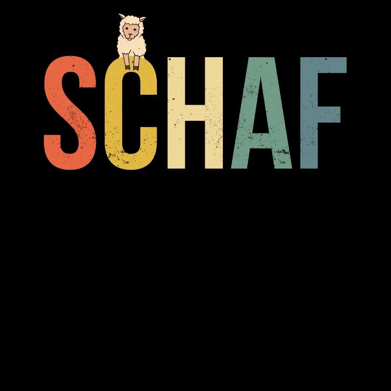 Retro Schaf Design, Schafe