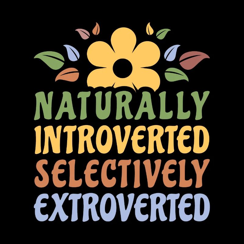 Naturellement introverti Extraverti sélectivement