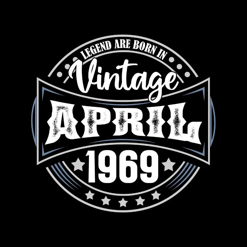 April 1969. Geburtstagsgeschenk April 1969 April