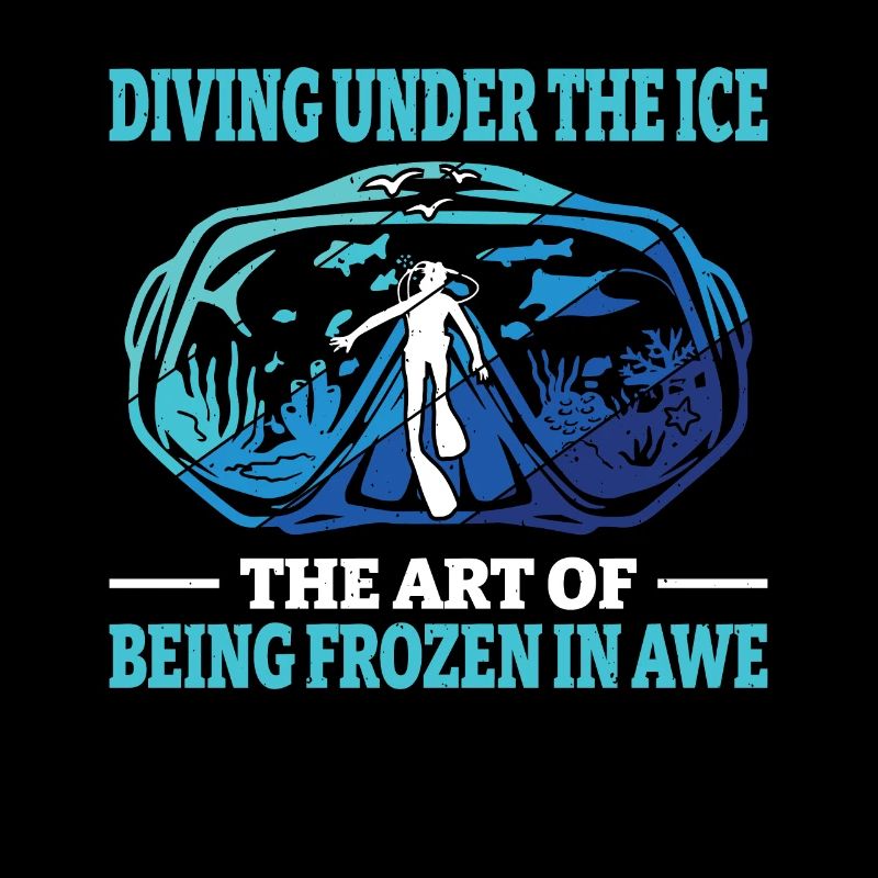 Tauchen Unter Dem Eis, Eistaucher