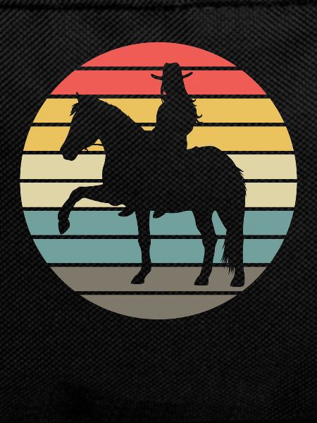 Romantic Rider Sunset Look