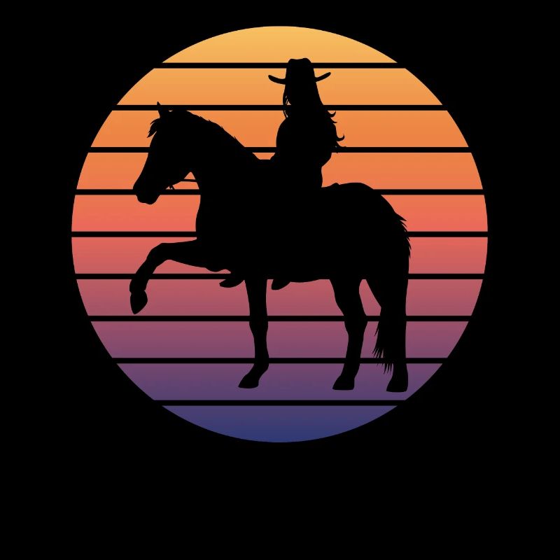 Sunset Rider - Freedom and Adventure