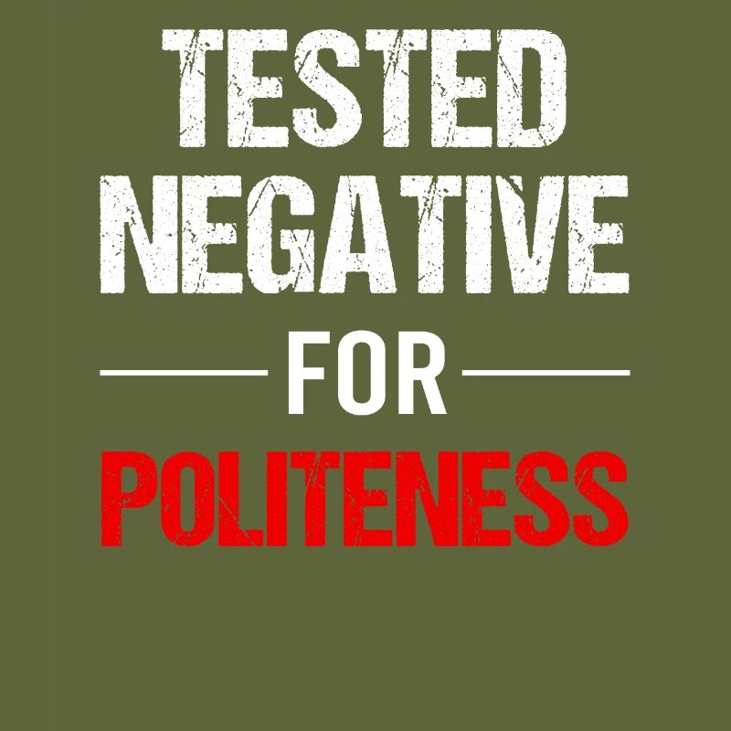 Polite? Negative! Really!