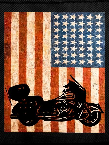 Biker Motorcycle.