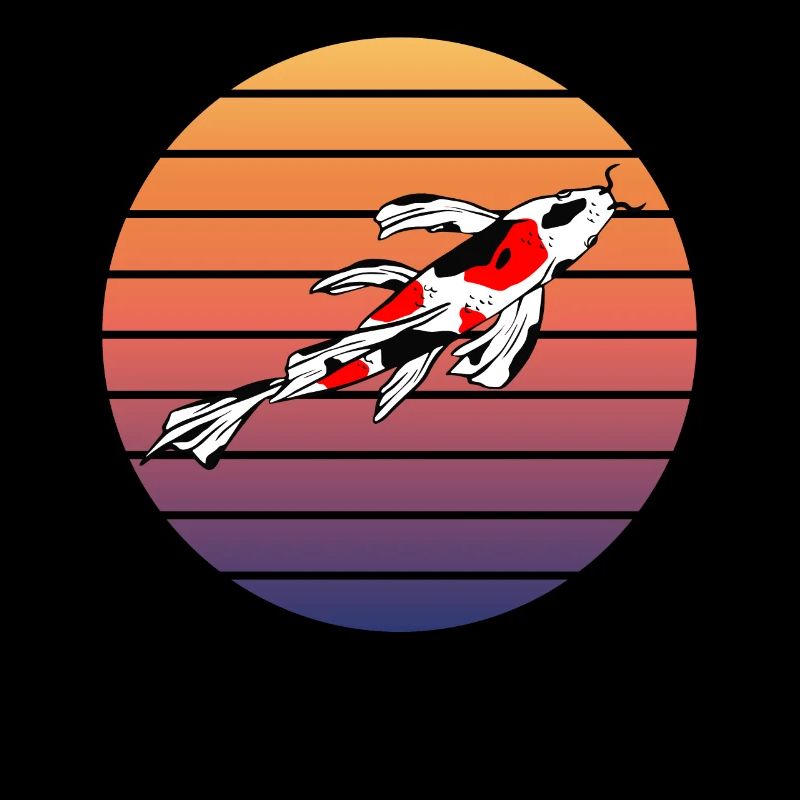 Koi Shine Sunset Harmony