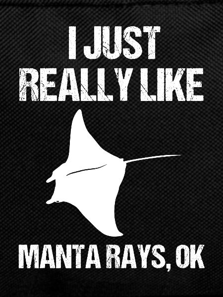 Simple Manta Ray Lover Clarity